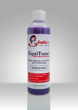 Shapley's EquiTone Whitening Kleurversterk. shampoo - 473 ml