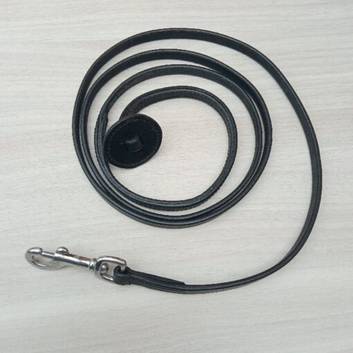 Halter leather lead with stop - Image 2