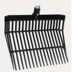Manure fork, plastic